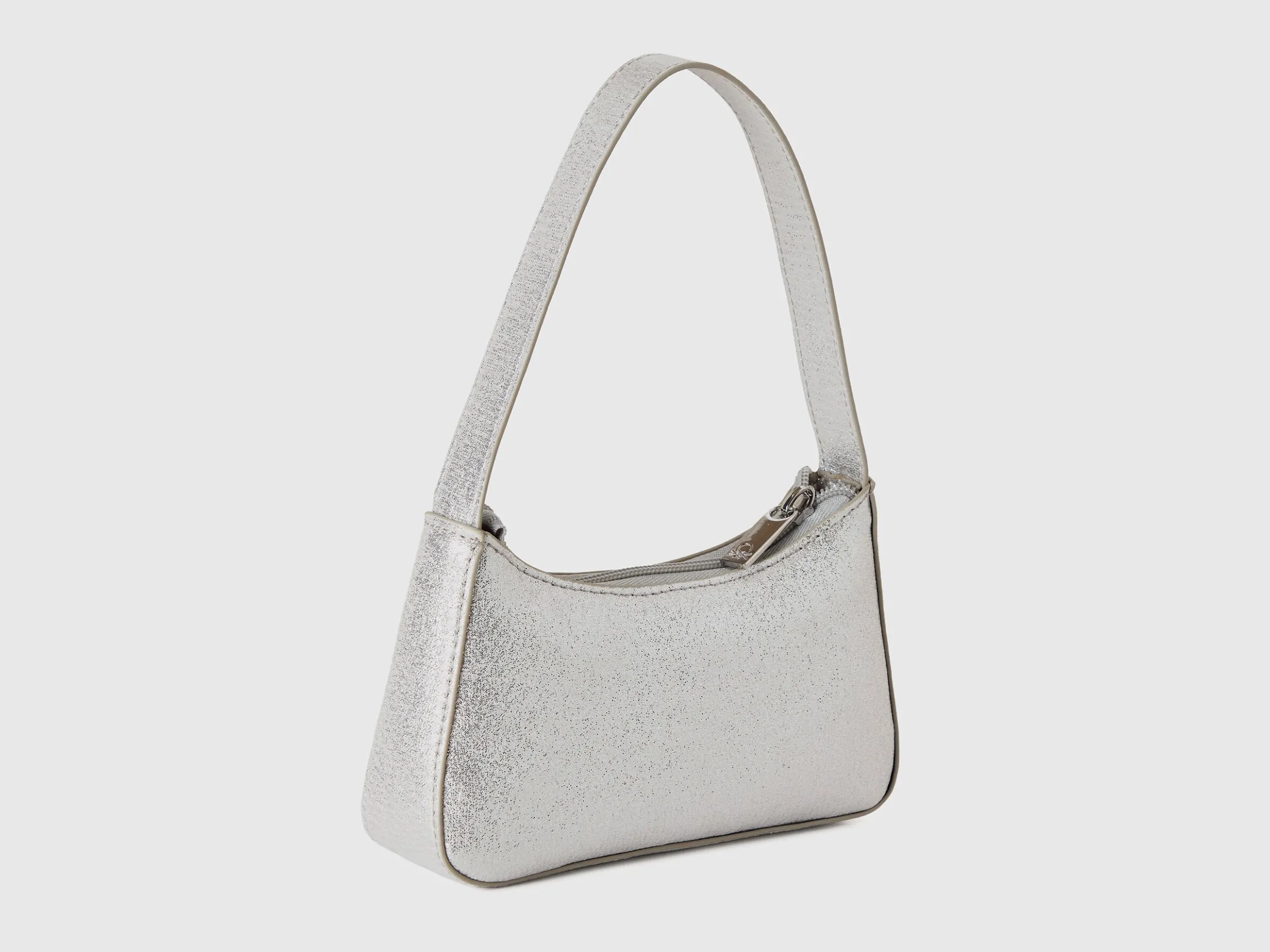 Handbag with lurex sequins