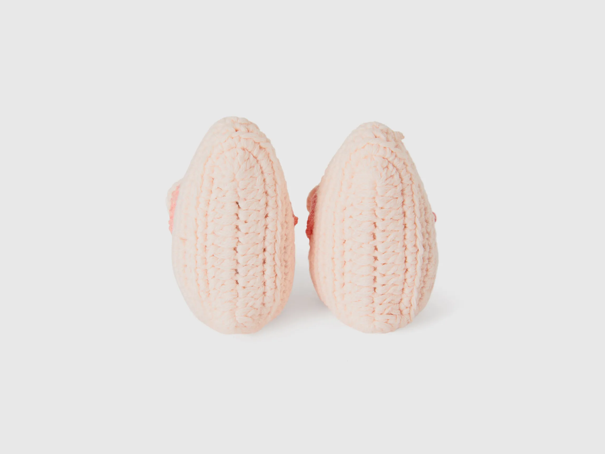 Handmade booties with applique