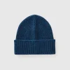 Hat in cashmere and wool blend