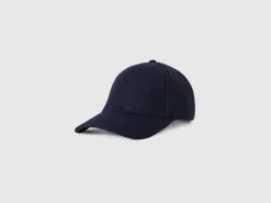 Hat with cloth brim
