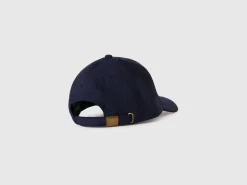 Hat with cloth brim