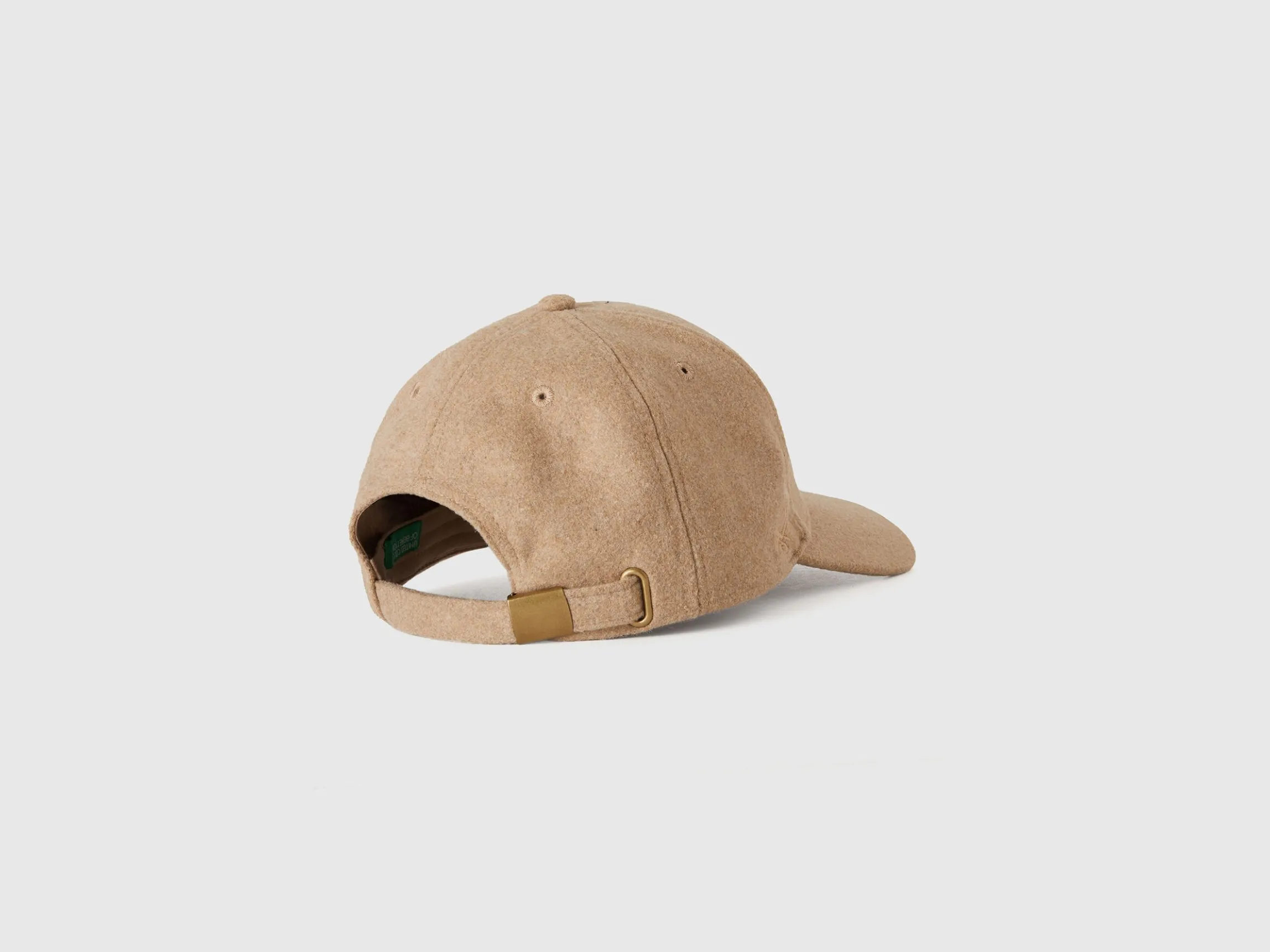 Hat with cloth brim