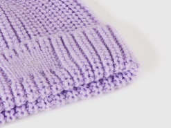 Hat with rhinestone logo