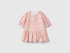 Heart dress in viscose