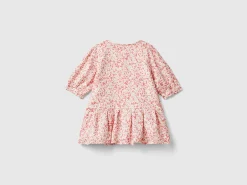 Heart dress in viscose
