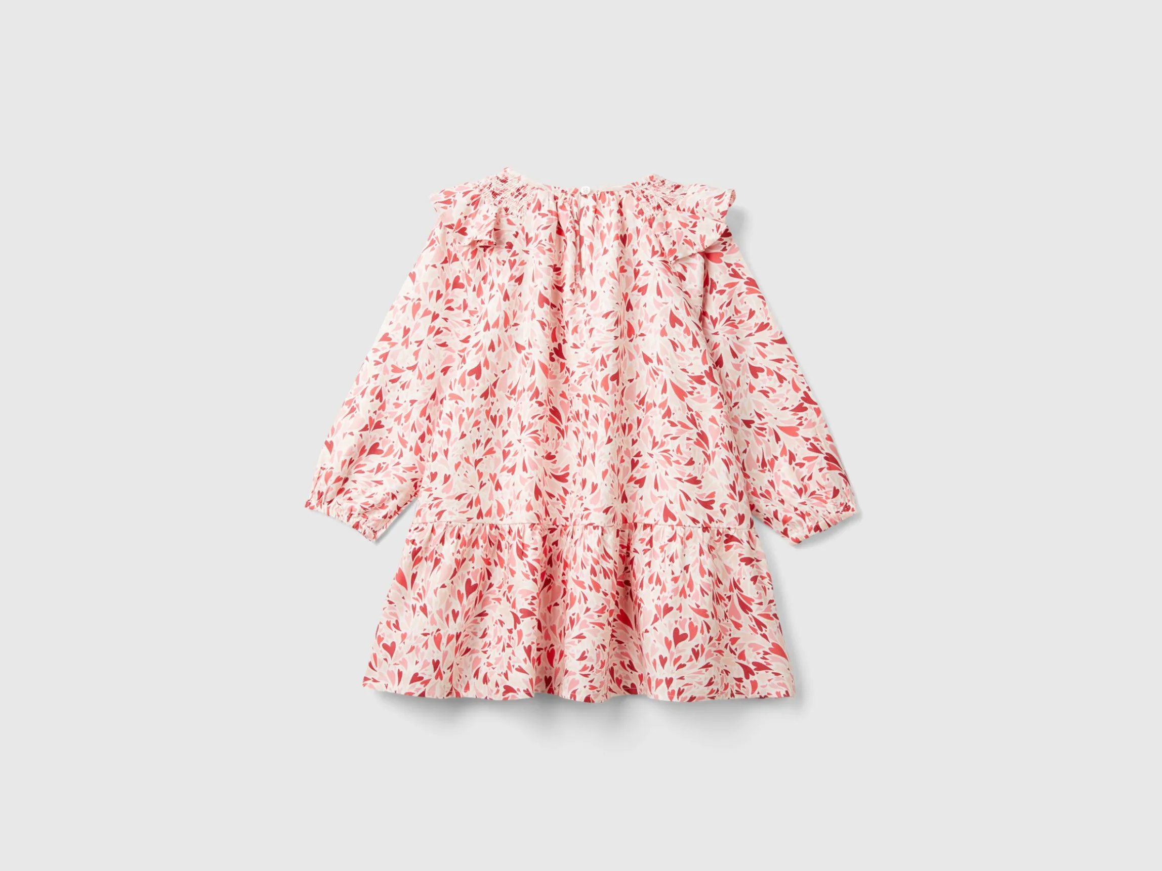 Heart dress in viscose