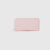 Heart wallet in imitation leather