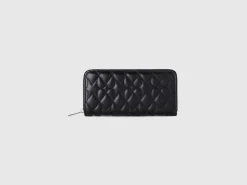 Heart wallet in imitation leather