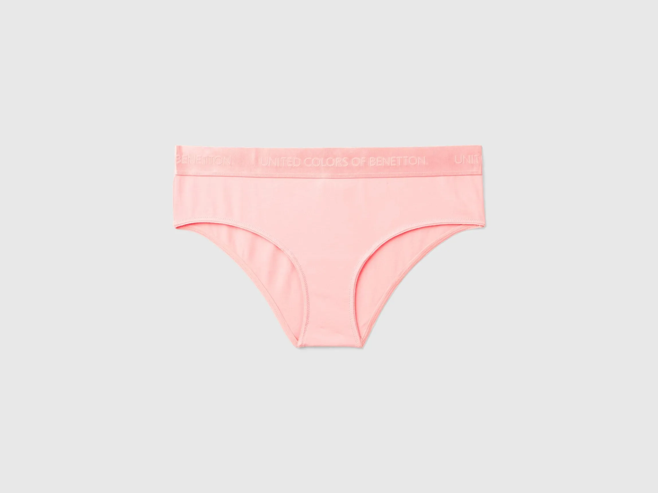 High-rise underwear in stretch organic cotton