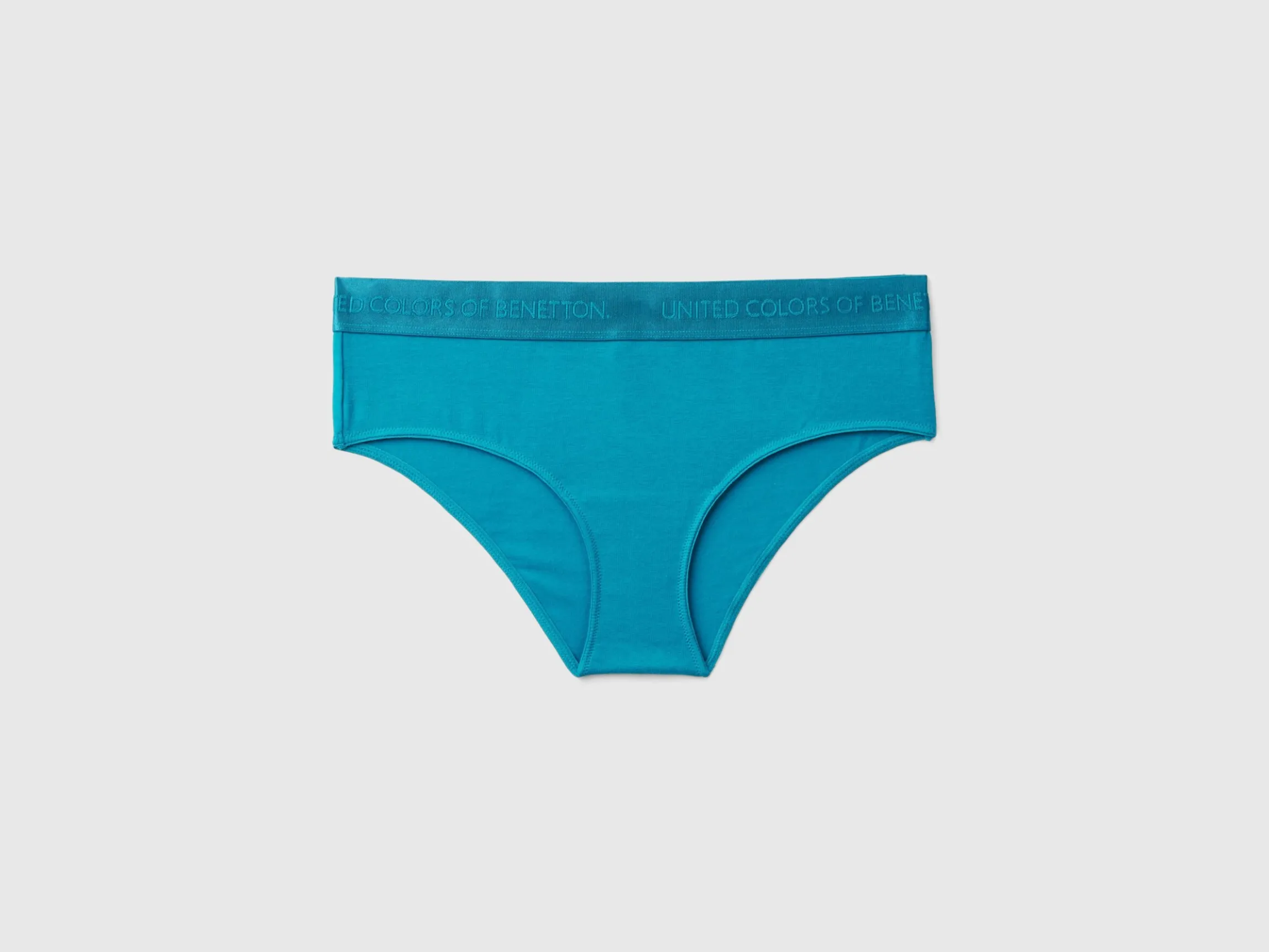 High-rise underwear in stretch organic cotton