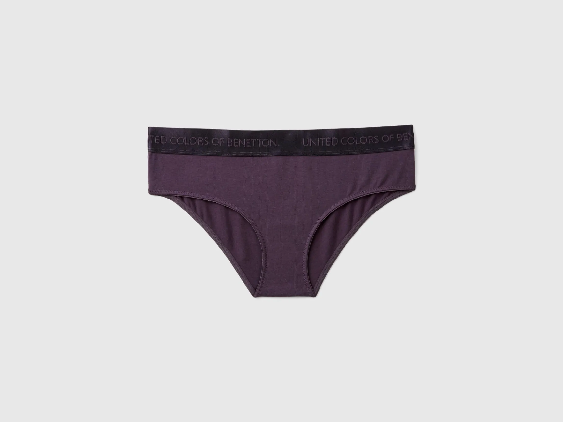 High-rise underwear in stretch organic cotton