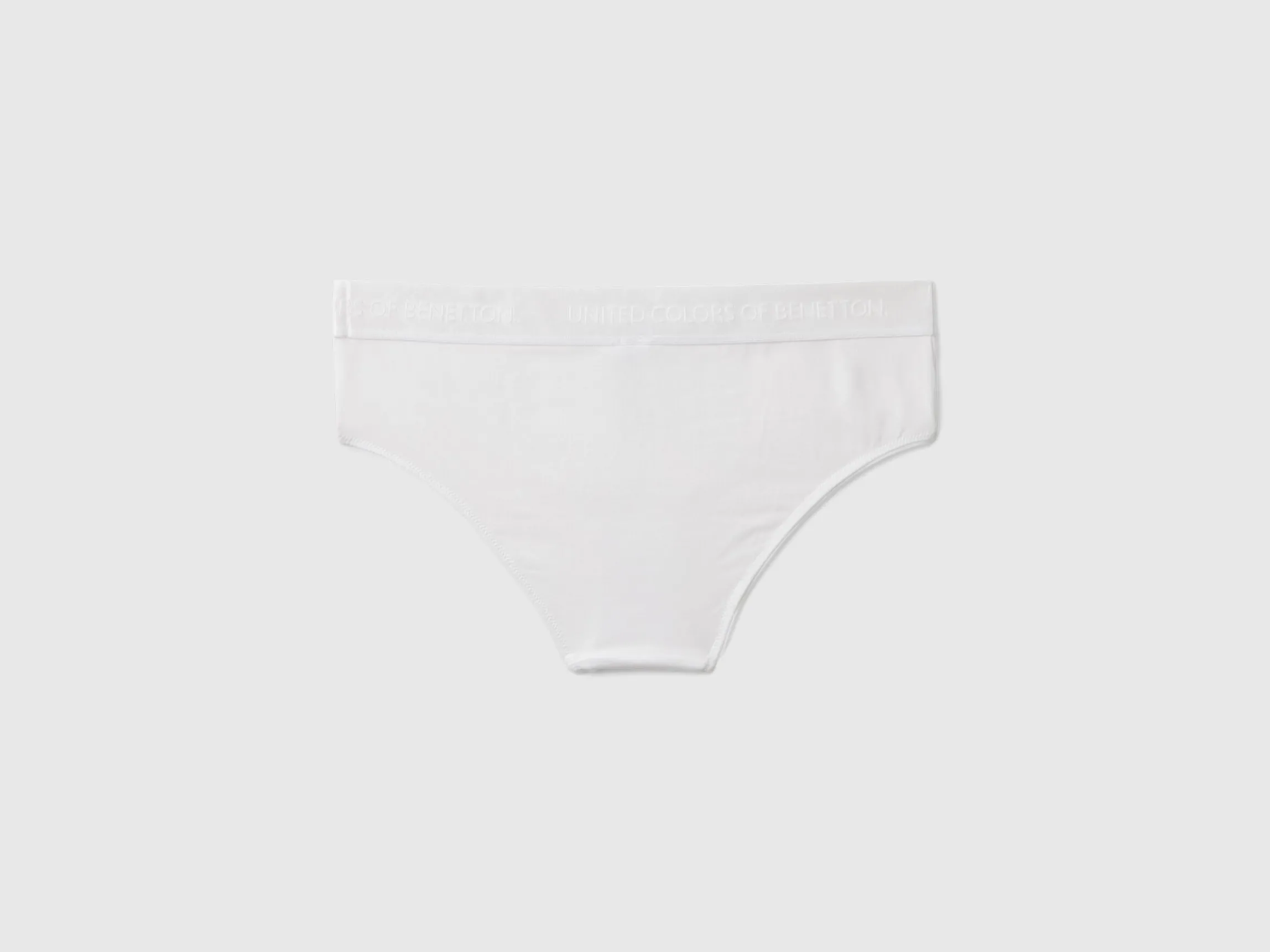 High-rise underwear in stretch organic cotton