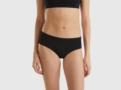 High-rise underwear in super stretch organic cotton