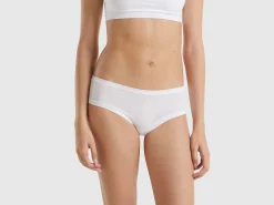 High-rise underwear in super stretch organic cotton