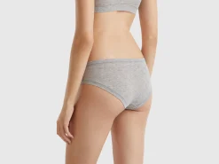 High-rise underwear in super stretch organic cotton