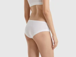 High-rise underwear in super stretch organic cotton