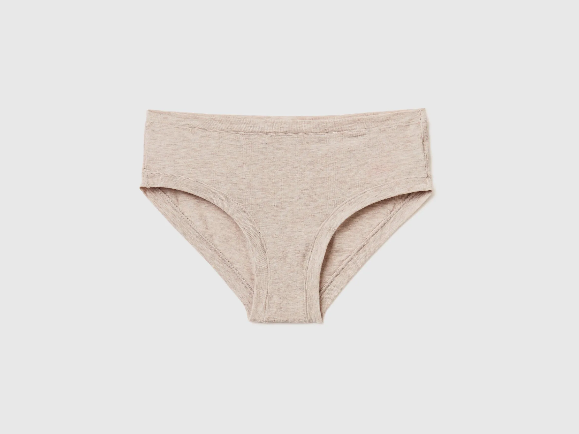 High-rise underwear in super stretch organic cotton