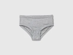 High-rise underwear in super stretch organic cotton