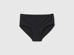 High-rise underwear in super stretch organic cotton