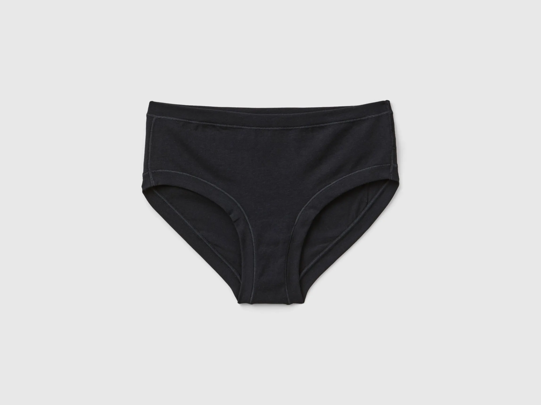 High-rise underwear in super stretch organic cotton