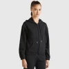 Hoodie in cotton blend
