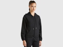 Hoodie in cotton blend