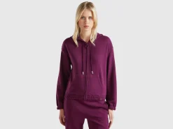 Hoodie in cotton blend
