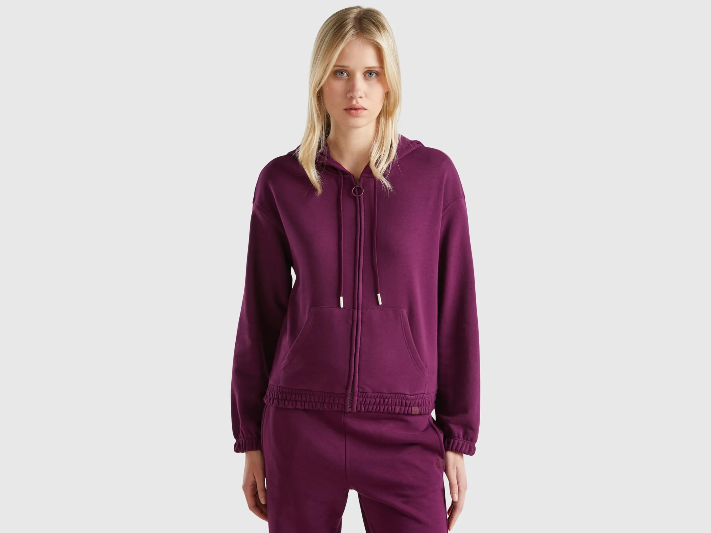 Hoodie in cotton blend