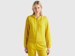 Hoodie in cotton blend