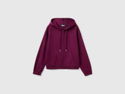 Hoodie in cotton blend