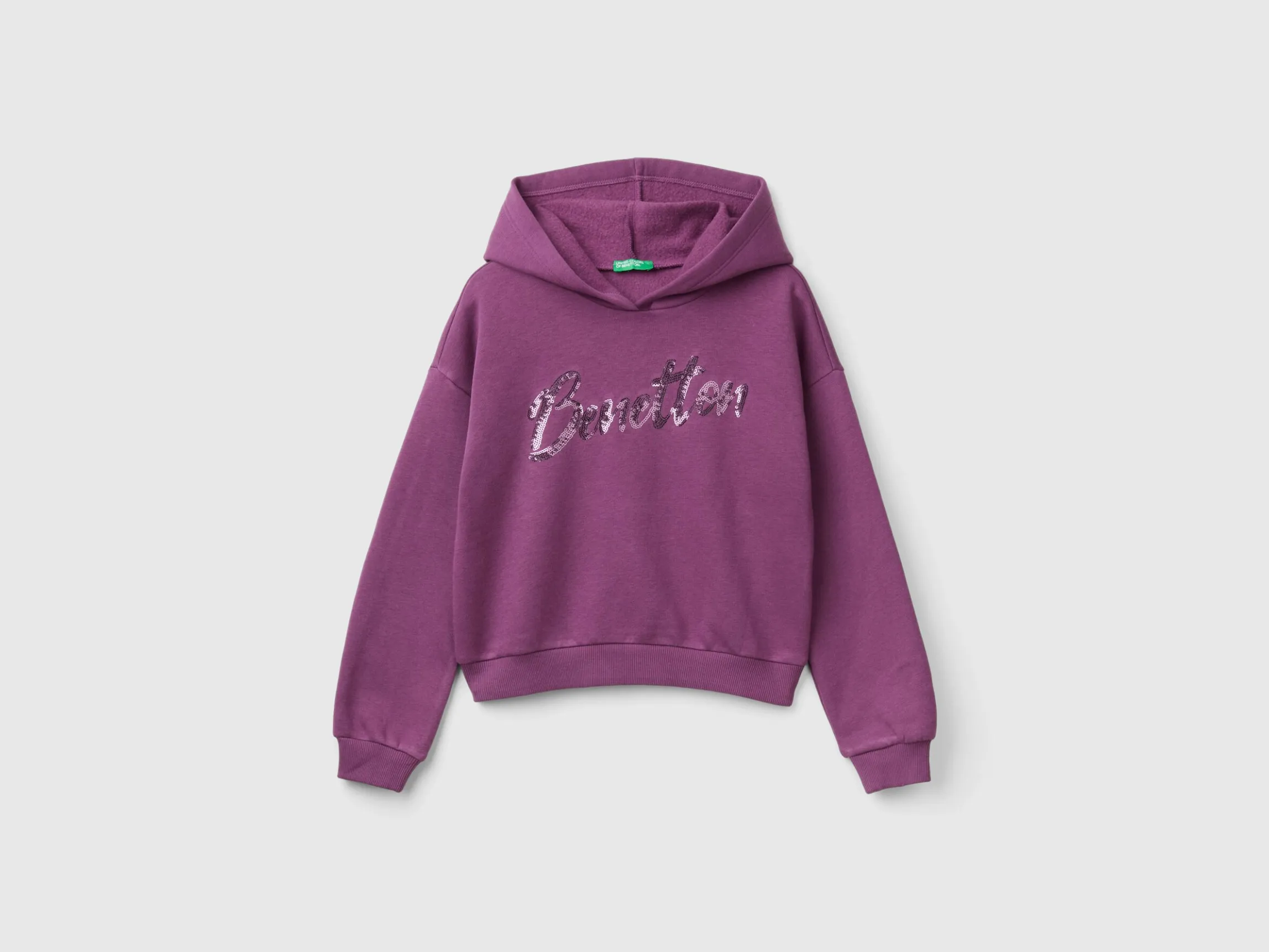 Hoodie with sequins