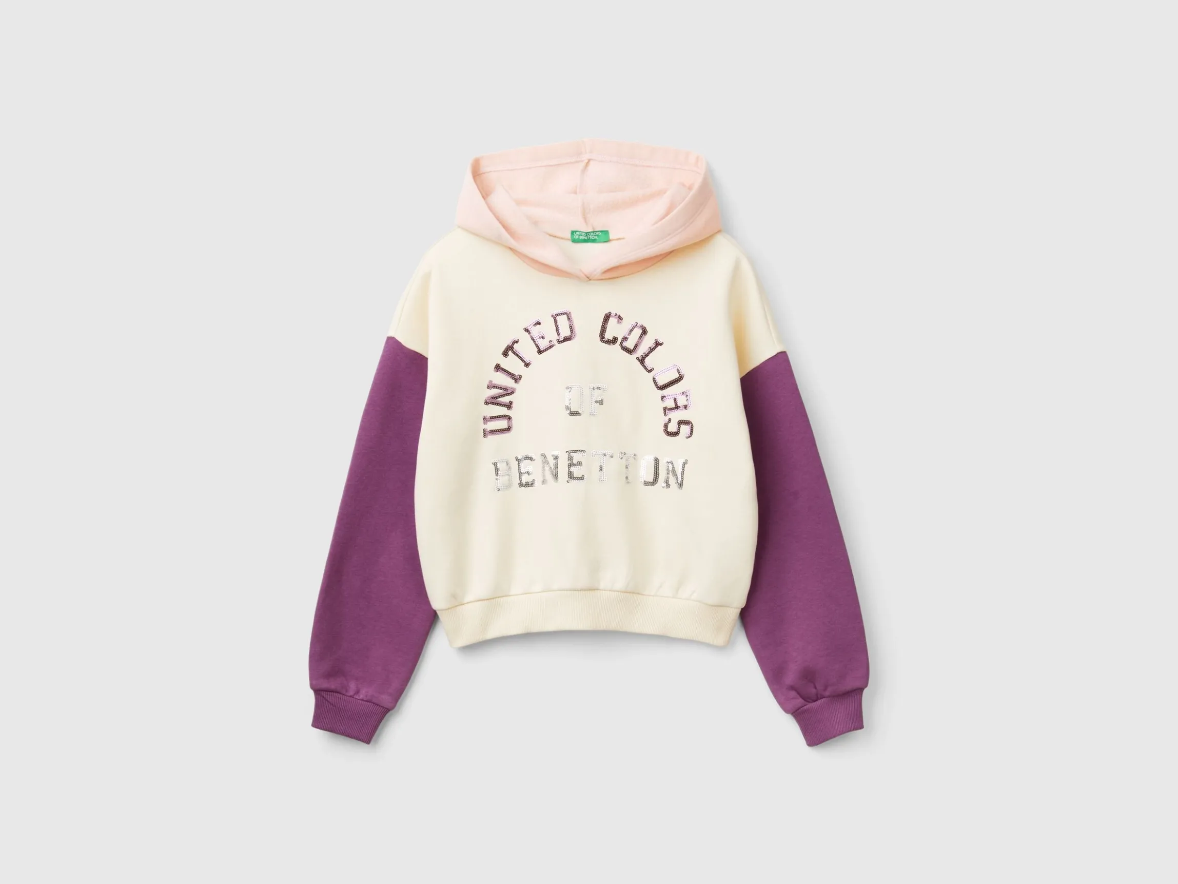 Hoodie with sequins