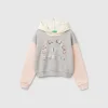 Hoodie with sequins