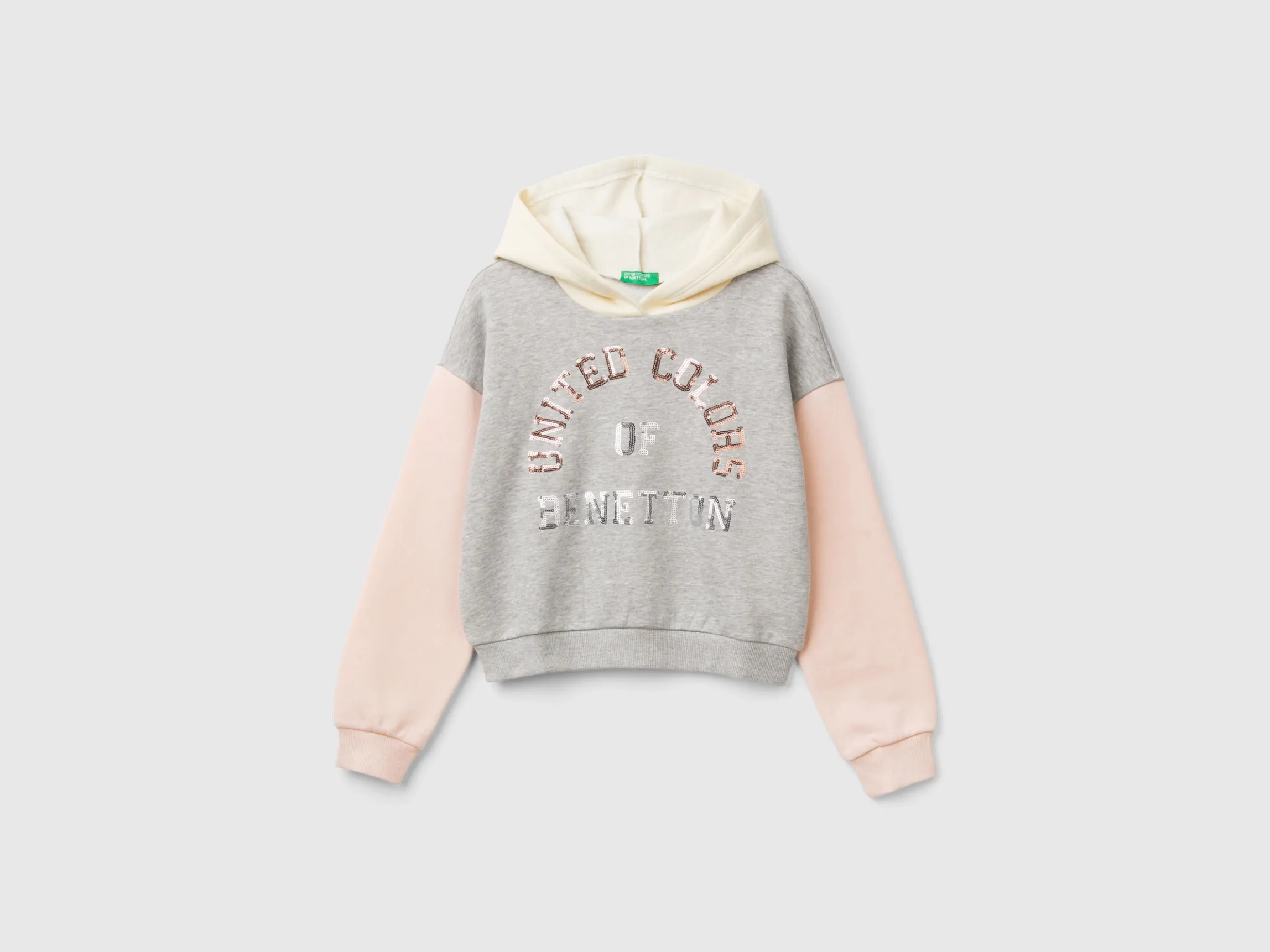 Hoodie with sequins