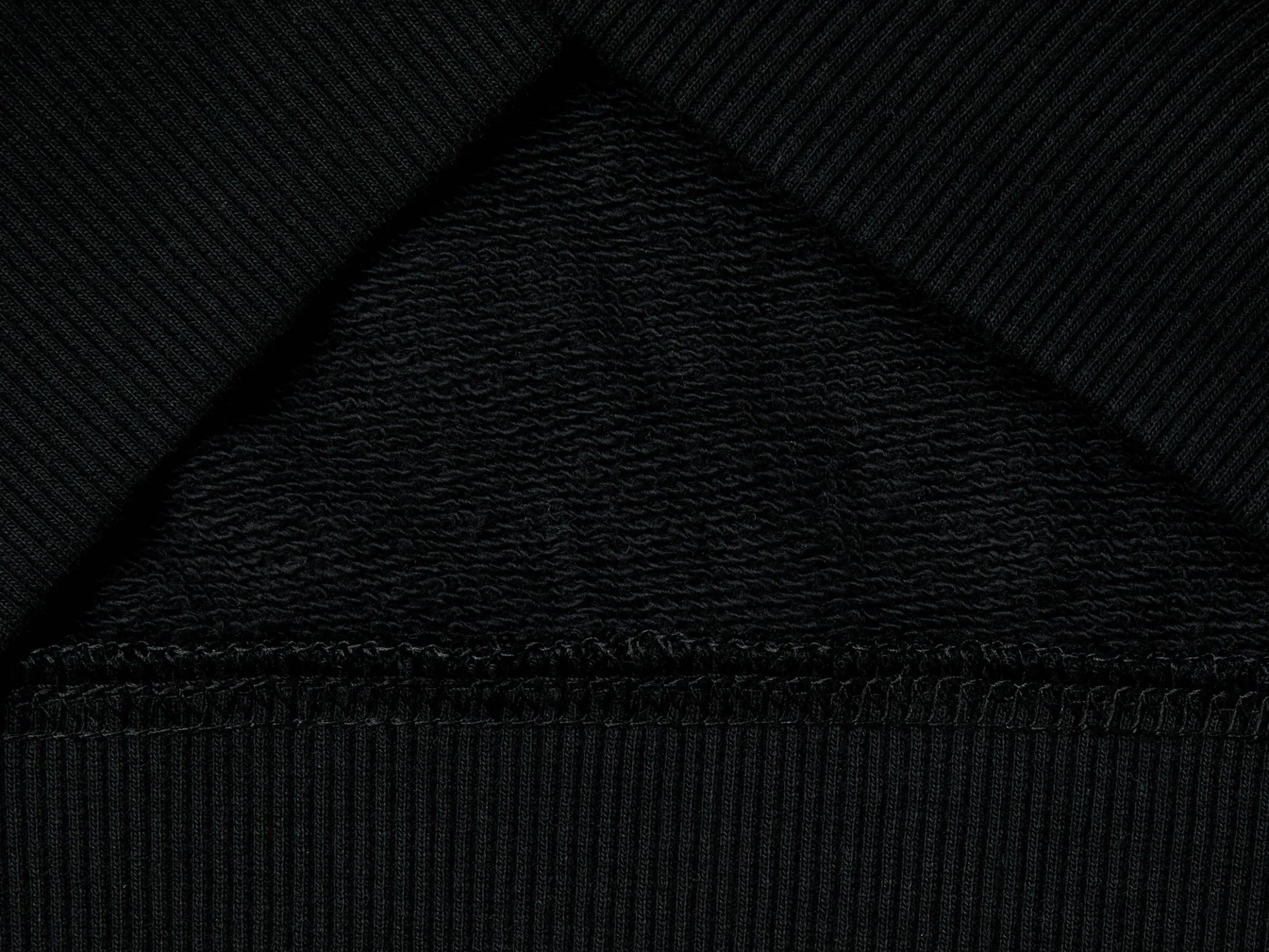 Hoodie with zip and embroidered logo
