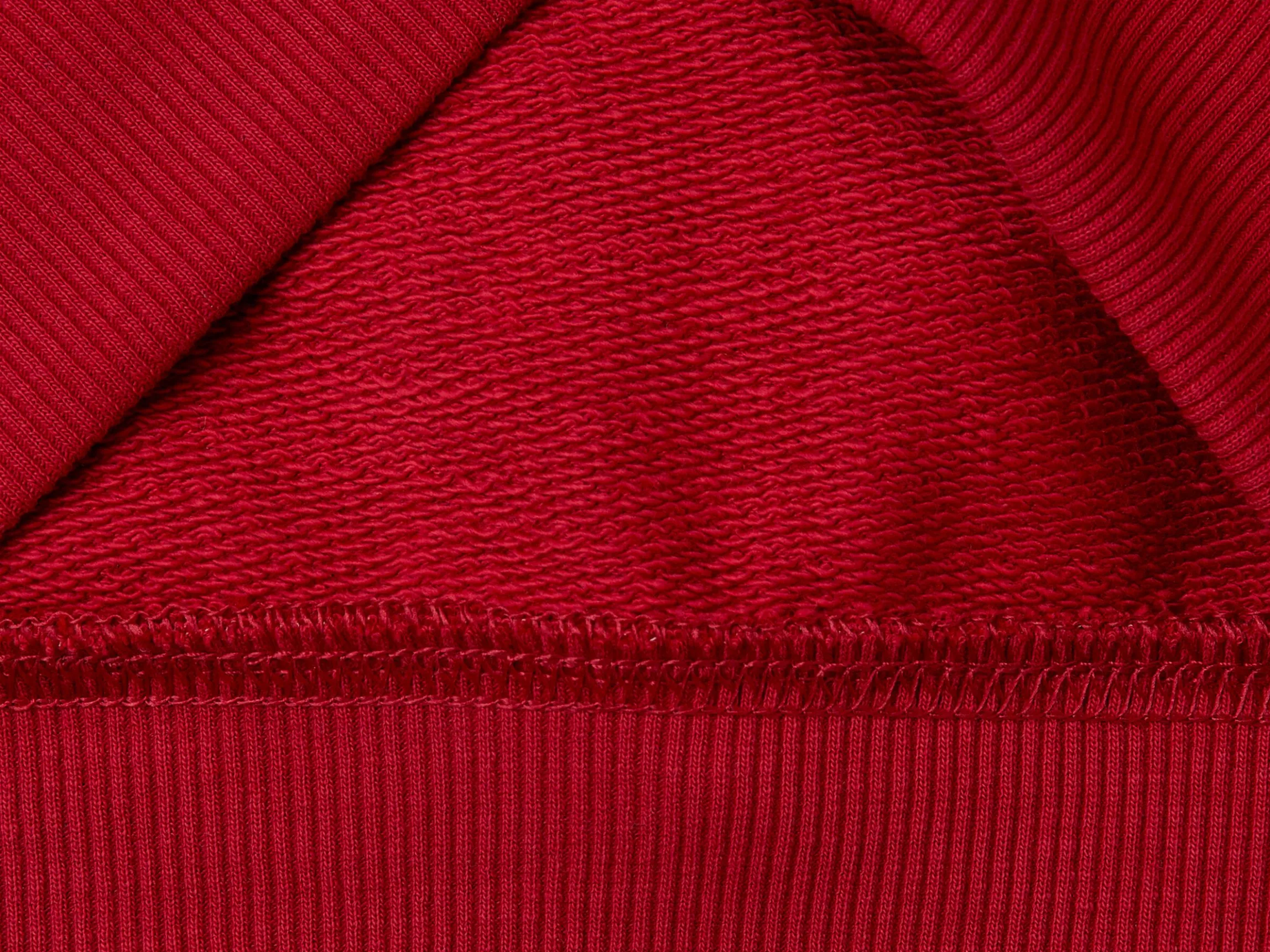 Hoodie with zip and embroidered logo