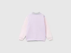 Hoodie with zip in organic cotton