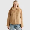 Jacket in faux fur