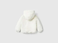 Jacket in faux fur