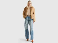 Jacket in faux fur
