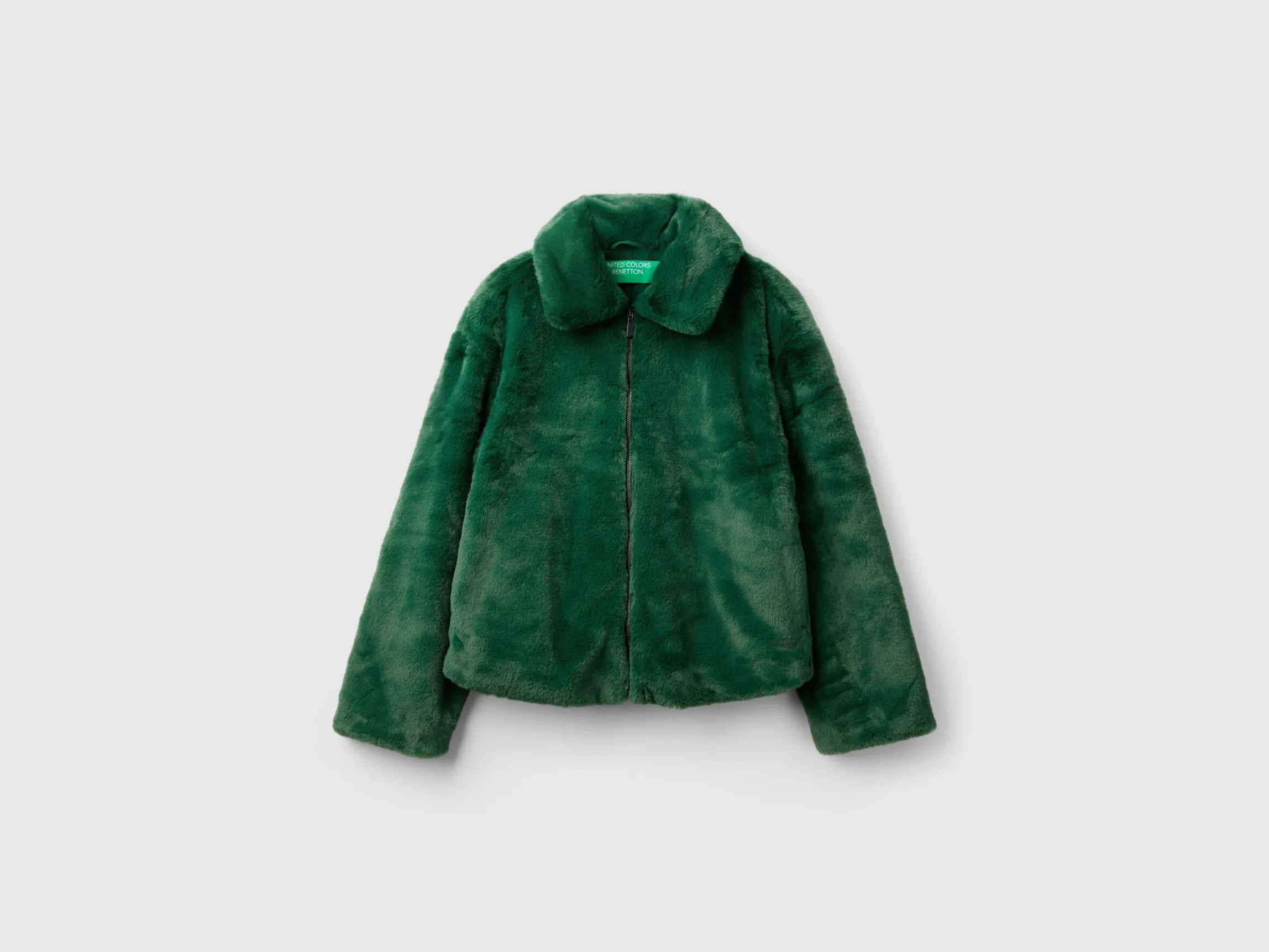 Jacket in faux fur