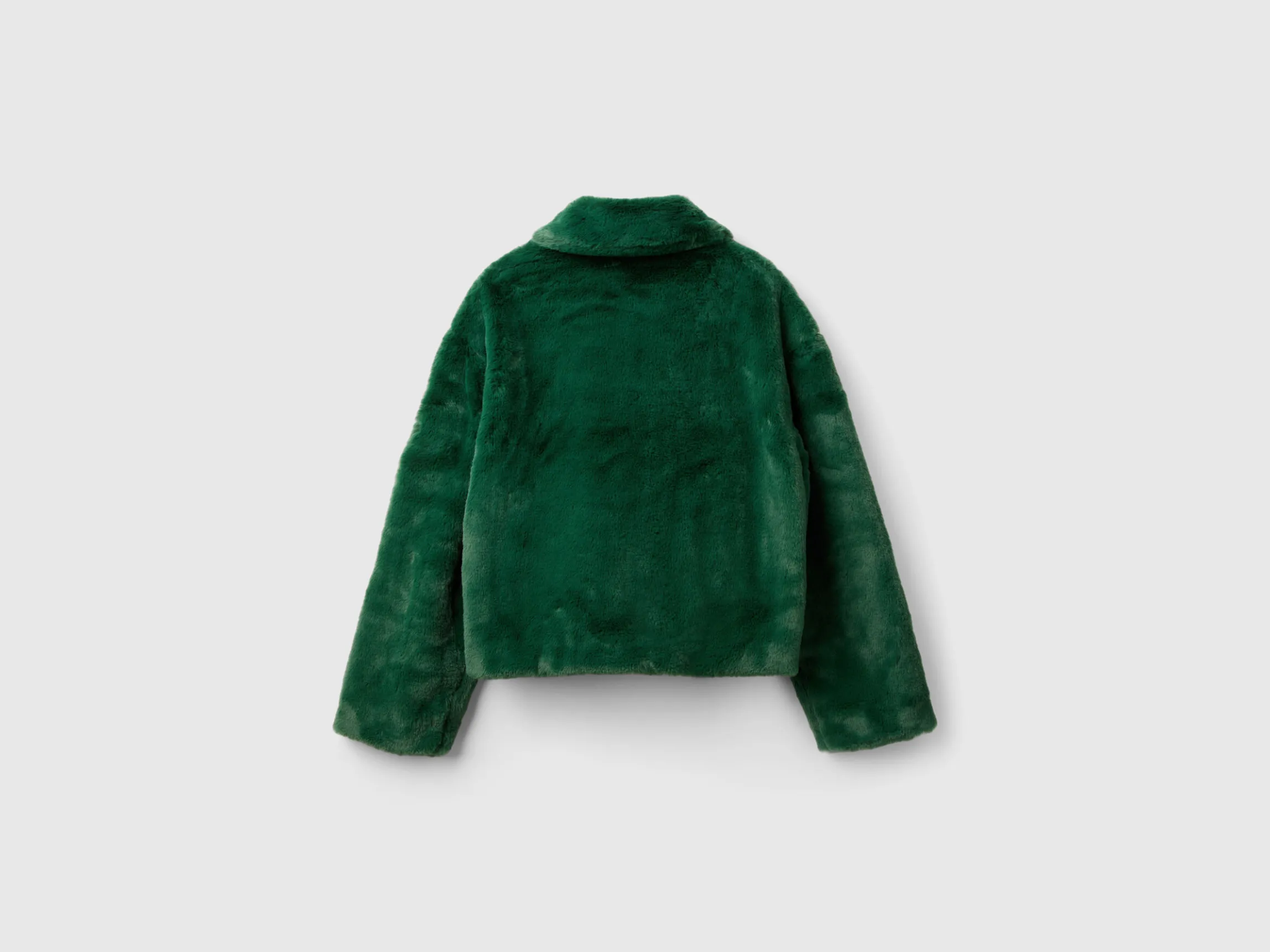 Jacket in faux fur