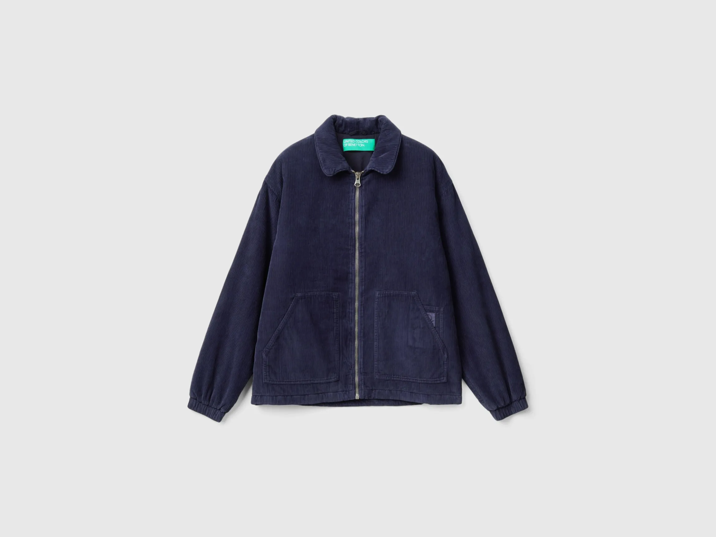 Jacket in padded velvet