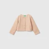 Jacket with lurex
