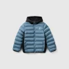 Jacket with neoprene details
