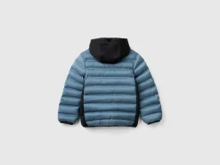 Jacket with neoprene details