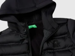 Jacket with neoprene details