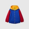 Jacket with oversized hood