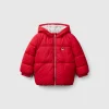 Jacket with teddy interior