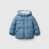 Jacket with teddy interior